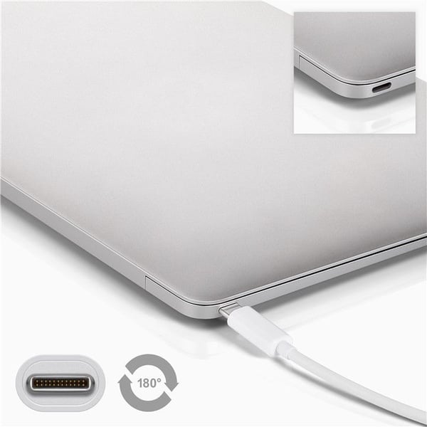 Goobay 4 USB-C-moniporttisovitin 66274 USB Type-C, USB 3.0 -naaras (tyyppi A), valkoinen
