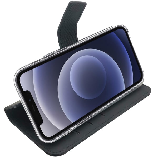 Lommebokdeksel til iPhone 13 Pro, svart