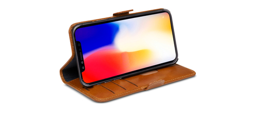 iPhone Xs Max Wallet Copenhagen, Tan