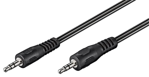 AUX lydkontakt kabel; 3,5 mm stereo; Flat kabel AUX lydkontakt kabel; 3,5 mm stereo; Flat kabel