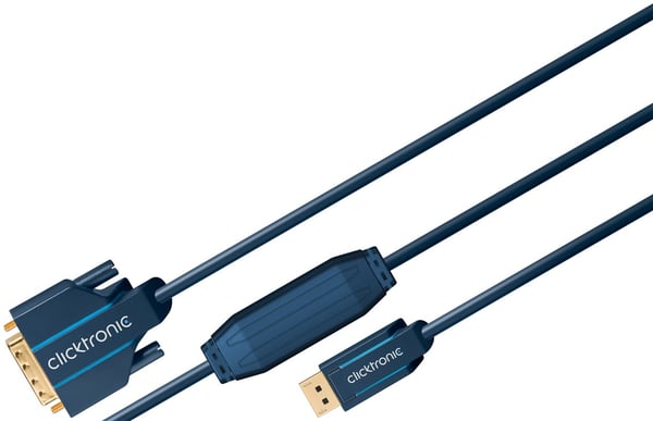 Aktivt DisplayPort™ til DVI-D-adapterkabel