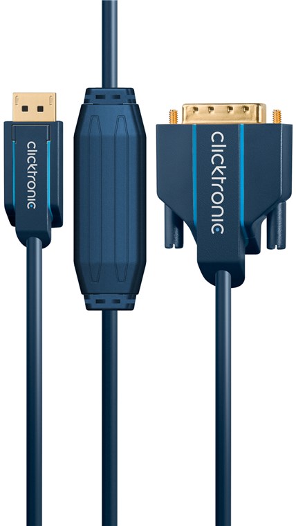 Aktivt DisplayPort™ til DVI-D-adapterkabel