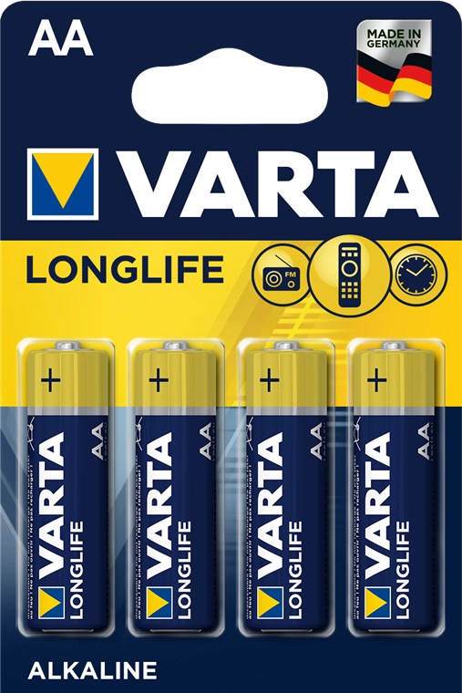 LR6/AA (Mignon) (4106) batteri, 4 stk. i blister