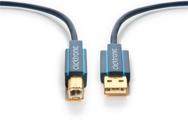 Adapterkabel från USB-A till USB-B 2.0