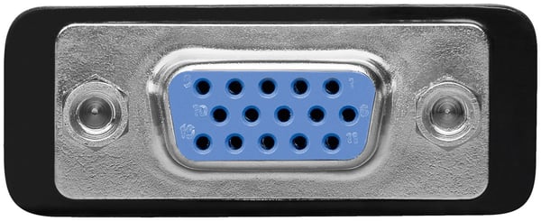 Analog DVI-I/VGA-adapter, forgyldt
