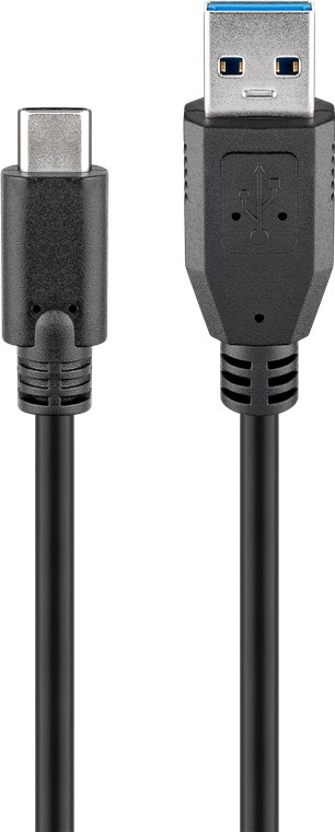Synkronoi ja lataa Super Speed ​​​​USB-C™ - USB A 3.0 -latauskaapeli