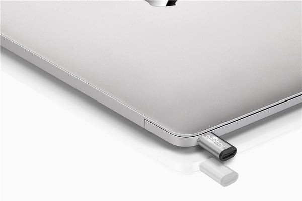 USB-adapter Micro-USB till USB-C™, OTG, grå
