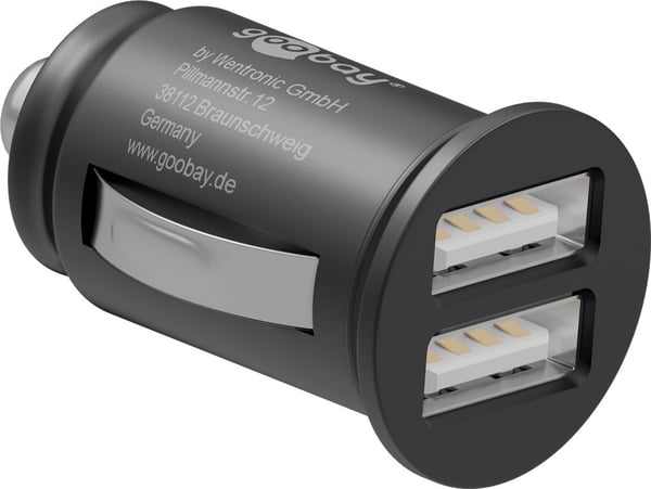 Kaksois-USB-autolaturi (24 W)