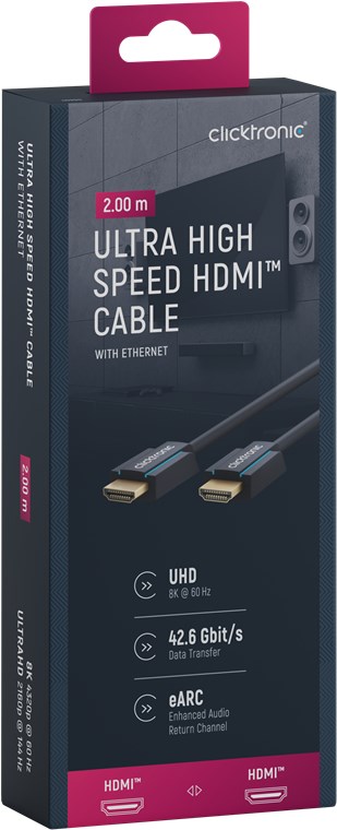 Ultrahøj hastighed HDMI™-kabel