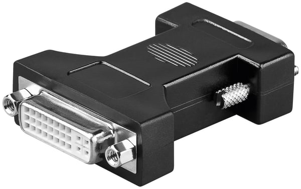 Analog DVI/VGA-adapter, forniklet