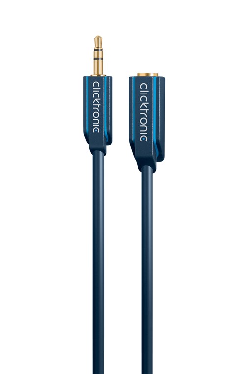 3,5 mm AUX-förlängningskabel, stereo