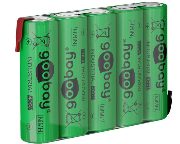 5x AA (Mignon) genopladeligt batteri - 2100 mAh