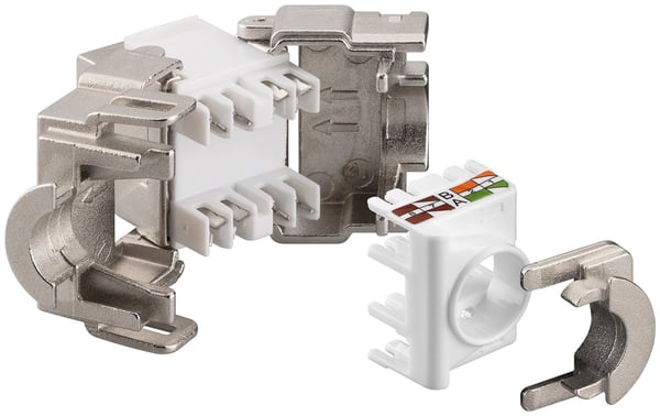 Keystone-moduuli RJ45 CAT 6A, STP