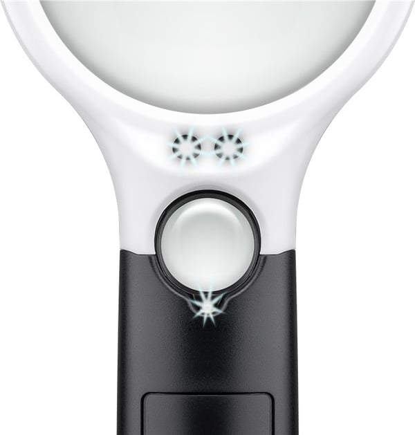 LED-forstørrelsesglas