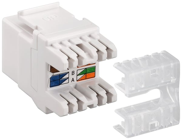 Keystone-modul RJ45 CAT 6, UTP, 250 MHz
