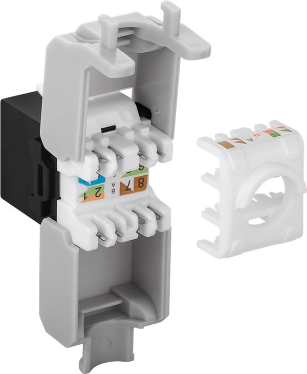 Keystone modul RJ45 CAT 6A, UTP