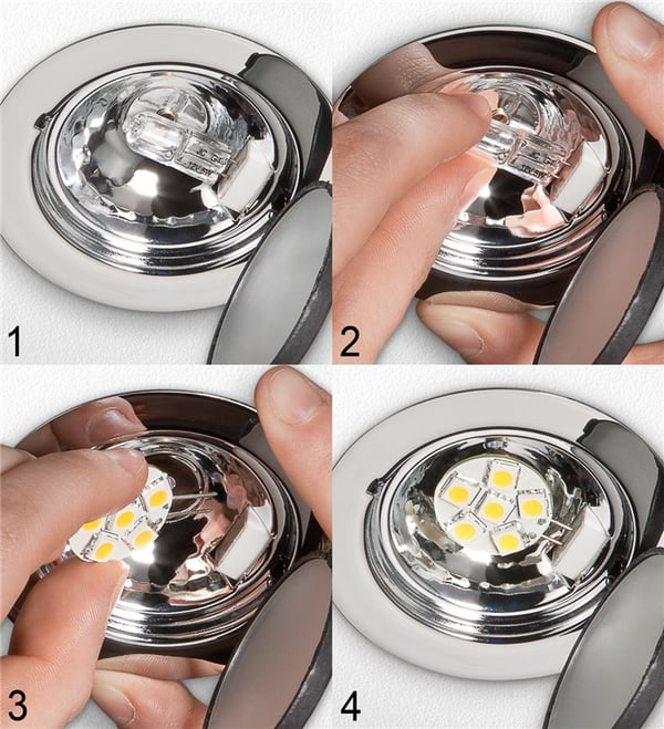 LED-lampe, 1,5 W