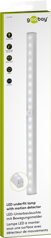 Integrert LED-belysning med bevegelsesdetektor