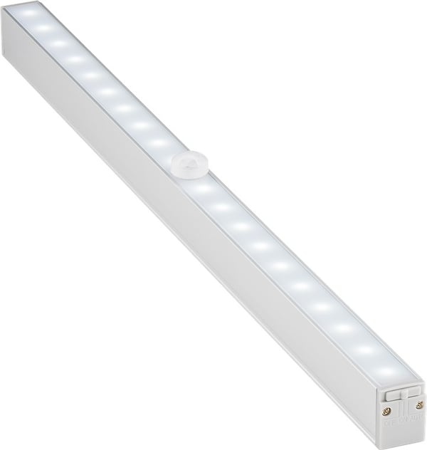 Integrert LED-belysning med bevegelsesdetektor