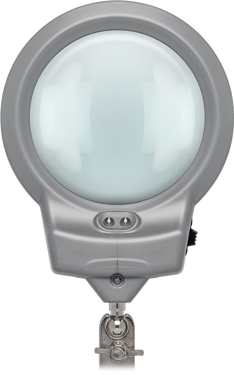 Tredje hånd med luplampe og LED