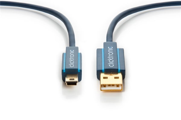 Adapterkabel från USB A till USB Mini B 2.0