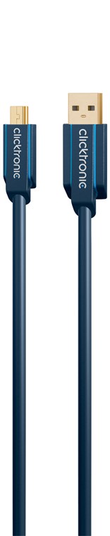 Adapterkabel från USB A till USB Mini B 2.0