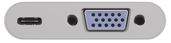 USB-C™-adapter til VGA, PD, hvid