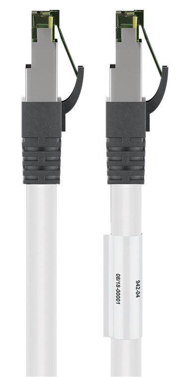 CAT 8.1 Patchkabel, S/FTP (PiMF), vit