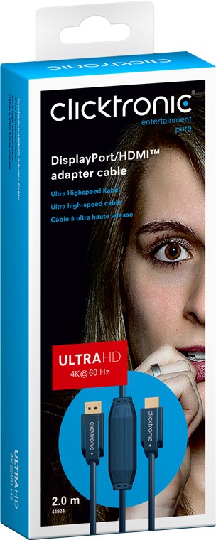 Adapterkabel för aktiv DisplayPort till HDMI