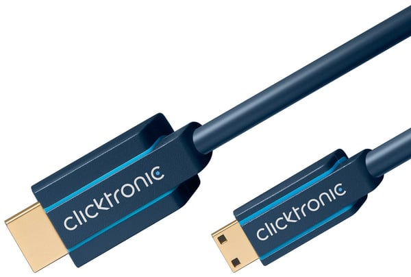 Mini-HDMI™-adapterkabel med ethernet