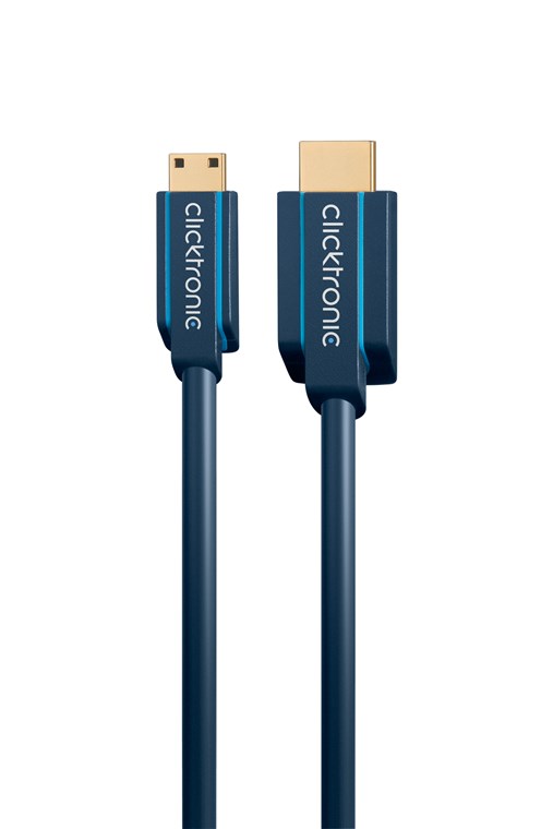 Mini-HDMI™-adapterkabel med ethernet