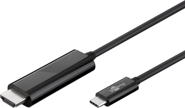 USB-C™ til HDMI™ kabel, 1,8 m, sort