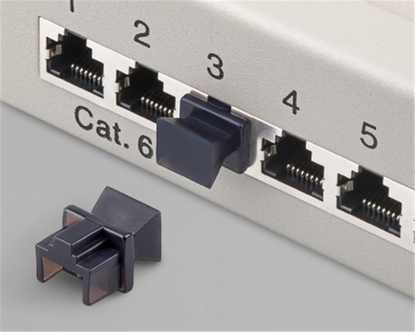 Støvbeskyttelse til RJ45-hunstik