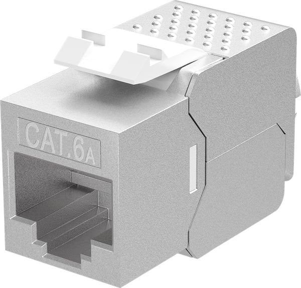 Keystone modul RJ45 CAT 6A, STP, slim-line