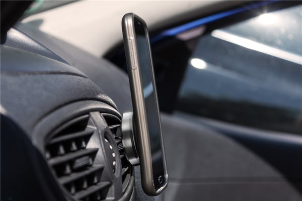 Magnetisk feste Metal Slim Design for smarttelefoner (35 mm)
