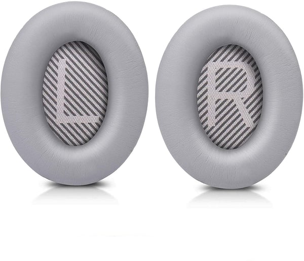 Øreputer for Bose QC35 I/II, QC25, QC15, QC 2 AE 2, AE 2i, AE 2w, SoundTrue, SoundLink Grey