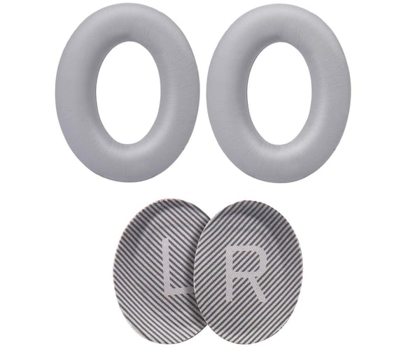 Øreputer for Bose QC35 I/II, QC25, QC15, QC 2 AE 2, AE 2i, AE 2w, SoundTrue, SoundLink Grey