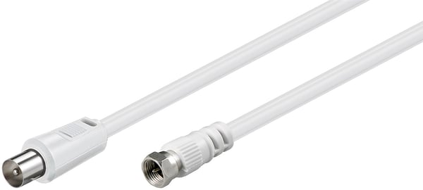 SAT/Antennisovitinkaapeli (<70 dB), 2x suojattu
