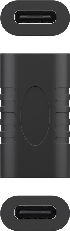 Sovitin USB-C™ - USB-C™, liitin, musta