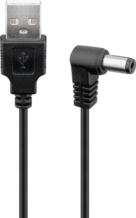 USB til DC-kabel 5 V/1 A, 1 m