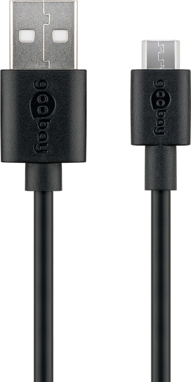 Micro USB lade- og synkroniseringskabel