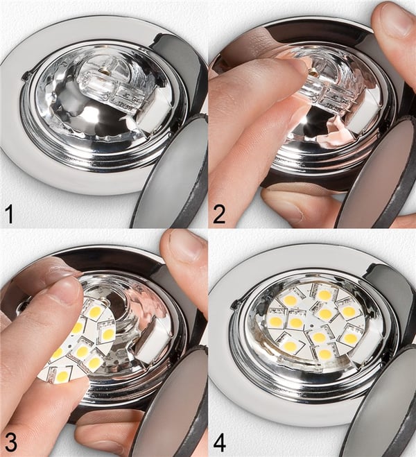 LED-lampe, 2 W