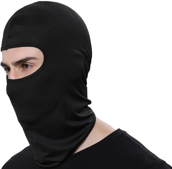 Balaclava / skimaske / MC hætte Sort 1-pack
