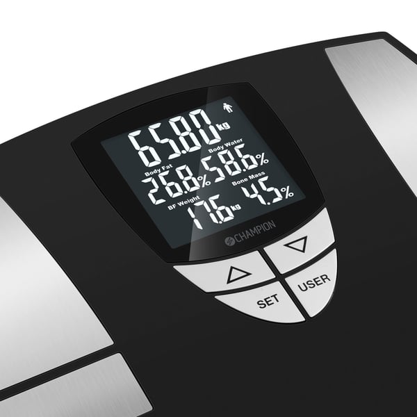 Personvægt Body Fat PV310 Sort/Sølv