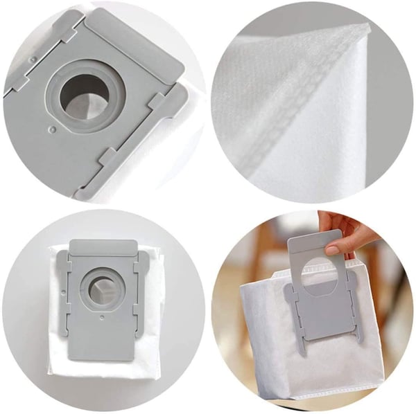 Støvsugerposer for iRobot Roomba i7 / i3 / E5 / E6 / S9 6-pakning