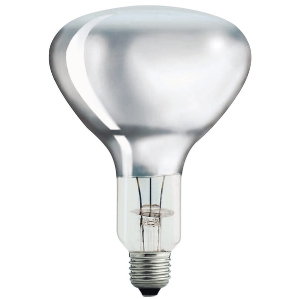 Lämpölamppu punainen BR125 IR 250W E27 230-250V punainen