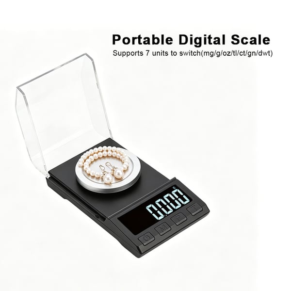 Digital presisjonsvekt 10 g / 0,001 g