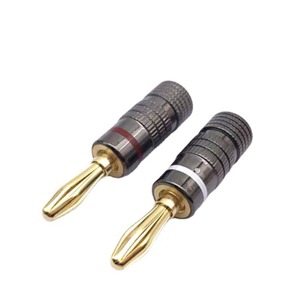 4 mm kullattu banaanitulppa 4 kpl