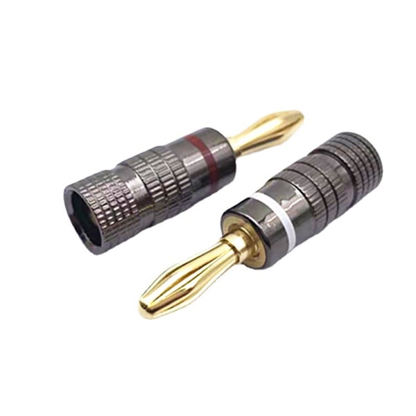 4 mm kullattu banaanitulppa 4 kpl