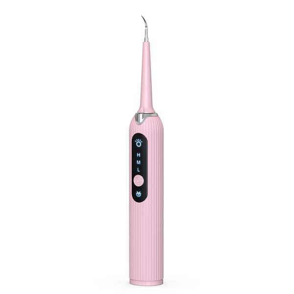 Tannrensesett elektrisk 8 deler Rosa Pink